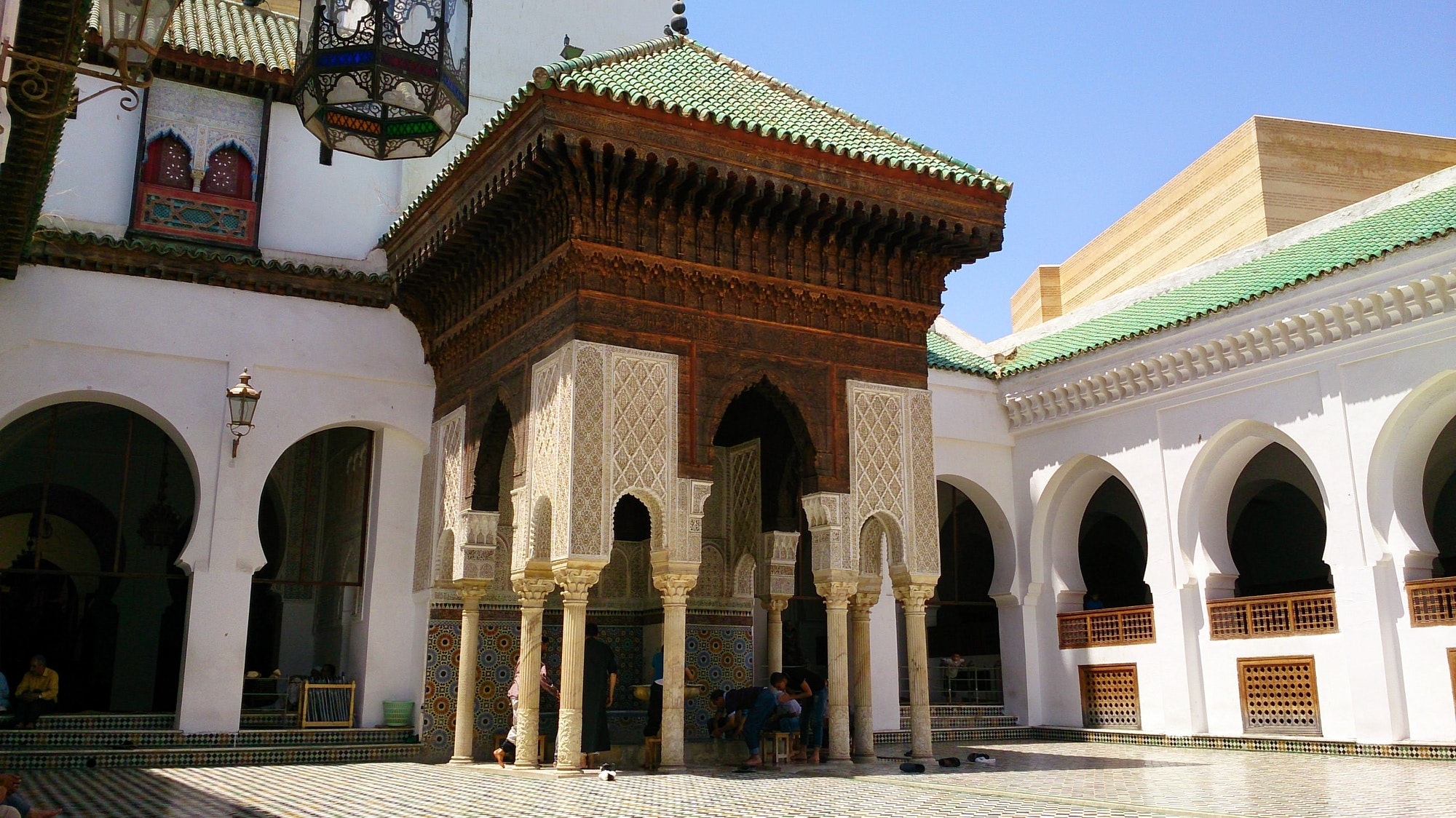 Al-Qarawiyyin Mosque in Fez, the oldest university in the world
